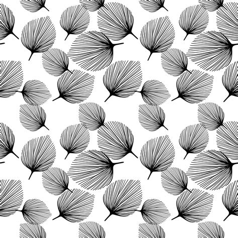 Premium Vector Seamless Patterns Leaf Design