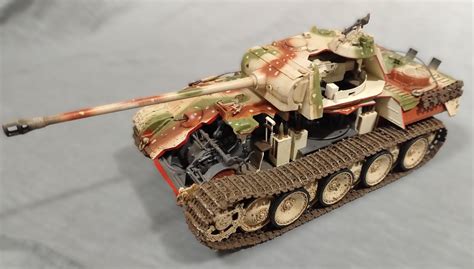 PzKpfw Panther Ausf G Sd Kfz 171 Cut Away From RFM Armorama