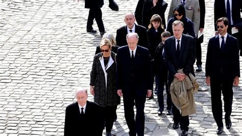 Hommage à Philippe De Gaulle Aux Invalides Ses Quatre Fils Yves