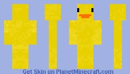 Cute Duck Skin Minecraft Skin