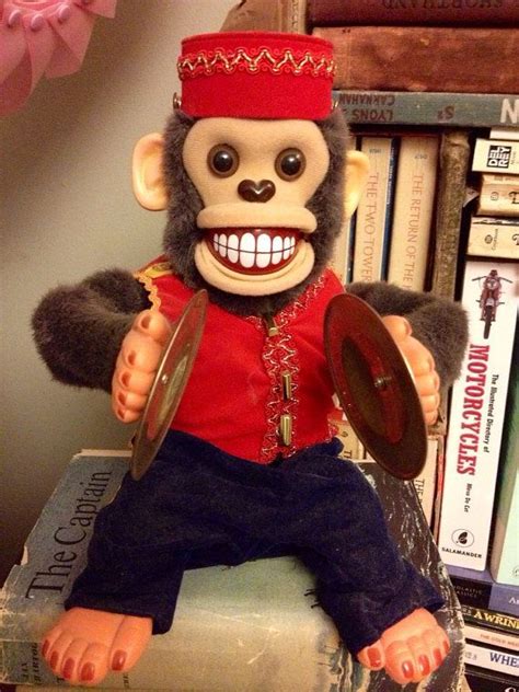 Creepy Monkey Playing Cymbals Vintage Collectable Toys Monkey