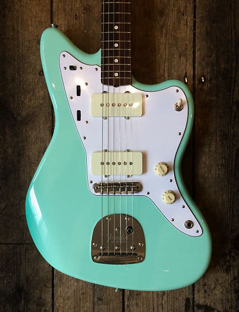 2016 Fender Mexican Jazzmaster Sea Foam Green Reverb