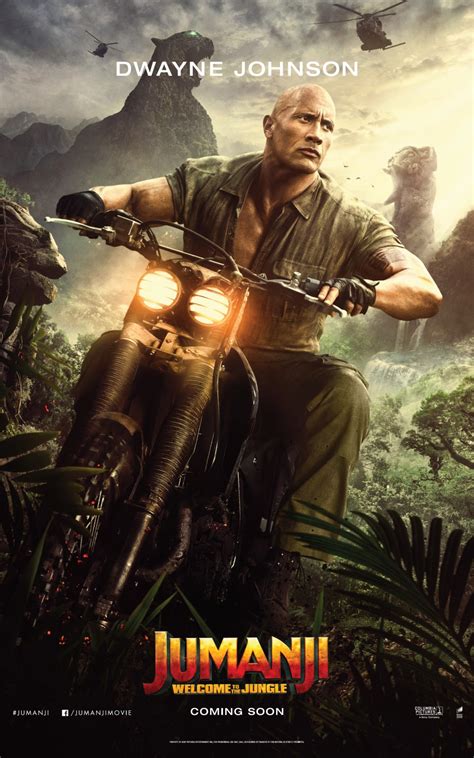 Affiche Du Film Jumanji Bienvenue Dans La Jungle Photo 17 Sur 40