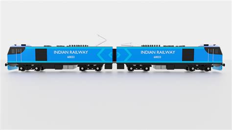 ArtStation - Indian Railway WAG 12 3d model | Resources