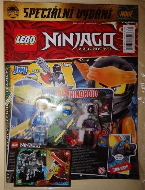 Lego Ninjago Asopis Hra Ka Lego Jay Vs Nindroid Aukro