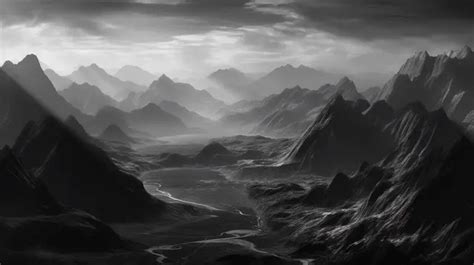 13,173 Black And White Mountain Photos, Pictures And Background Images ...