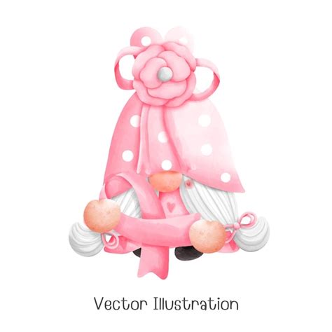 Premium Vector Pink October Illustration