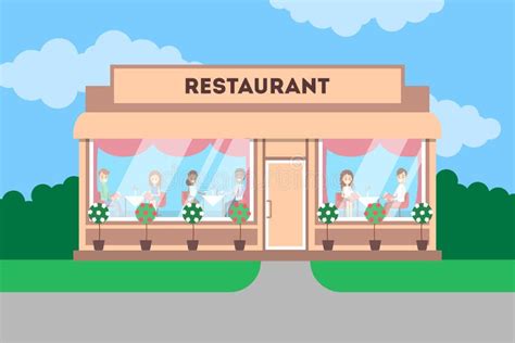 Restaurant Cartoon