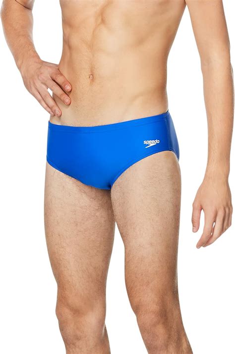 Speedo Mens Powerflex Eco Tone Setter Brief Swimsuit At