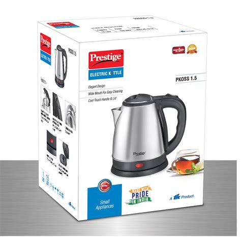 1500 W Pkoss 1 5 Prestige Electric Kettle Capacity Litre 1 5 Litre