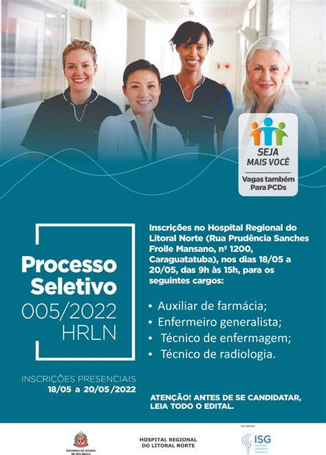 Processo Seletivo Para O Hospital Regional Do Litoral Norte Reporter