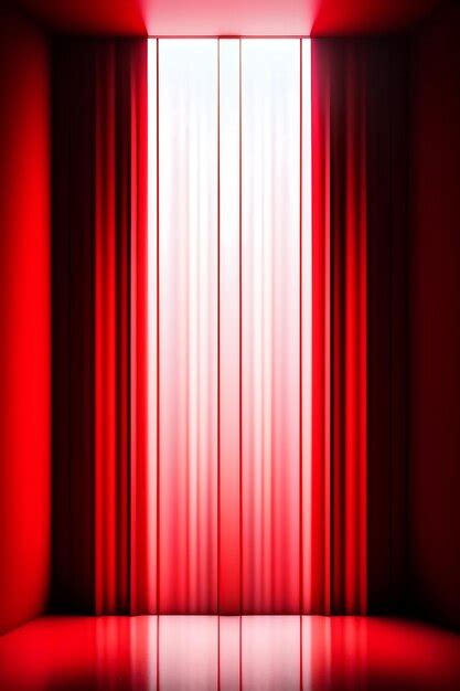 Premium Photo Abstract Red Studio Background For Product Presentation