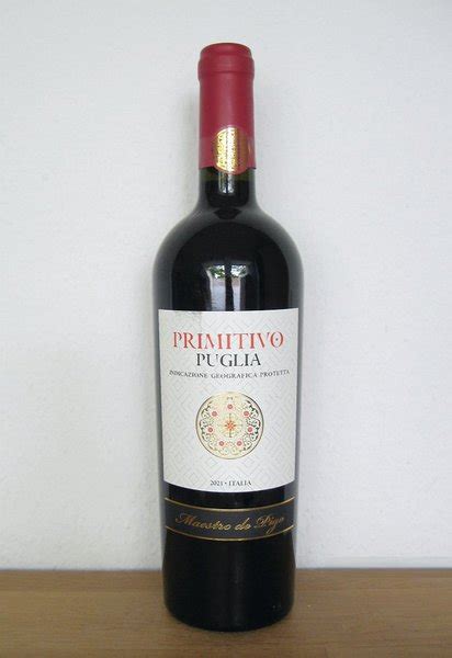 Primitivo Puglia 2021 Wein für Jedermann