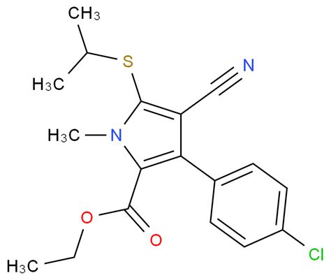 Chlorophenyl Cyano Methyl Propan Ylthio