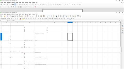 Problème lignes tableau sur CALC Français Ask LibreOffice