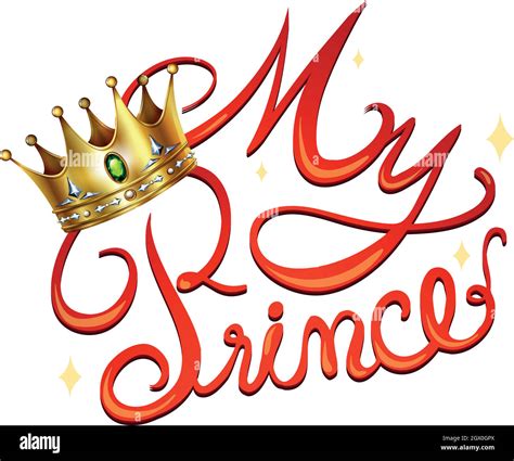 My Princess With Crown Stock Vector Image And Art Alamy