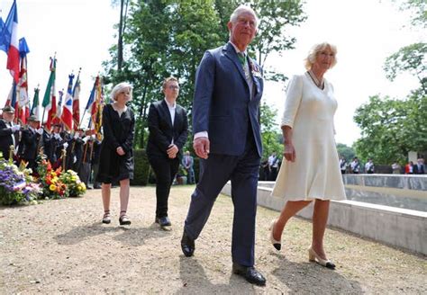 In Pictures Charles And Camilla Lay Wreath In Poignant Ve Day Tribute Jersey Evening Post