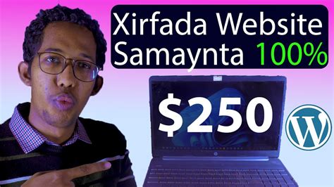 Sidee Ayaa Loo Sameeya Website Wordpress Ah Course Dhamaystiran Youtube