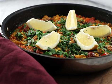 Grillad Paella Med Kyckling Och Chorizo Lisa Lemkes Recept Recept