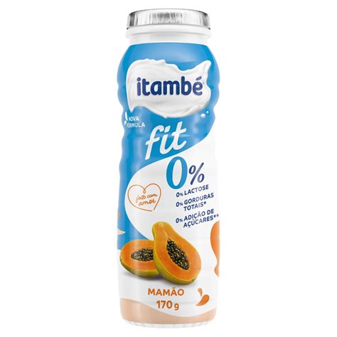 Iogurte Desnatado Mam O Zero Lactose Itamb Fit Frasco G Loja