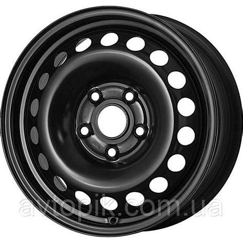 Купить Стальные диски Steel Skoda R16 W6.5 PCD5x100 ET36 DIA57.1 (black ...