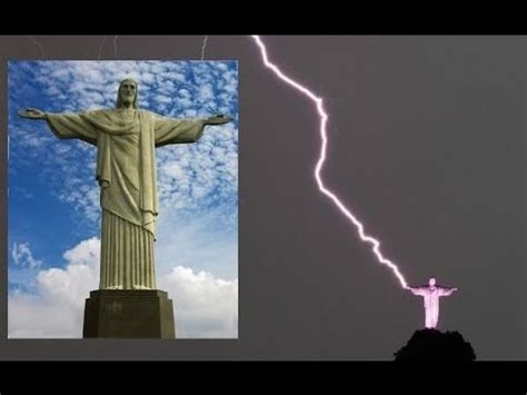 Rio De Janeiro Brazil S Christ The Redeemer Statue Struck By Lightning