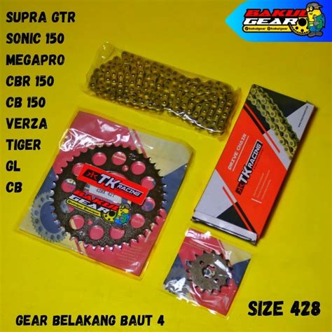 Jual Gear Set TK Racing CB 150R CBR 150R CB 150 R Sonic 150R Supra GTR