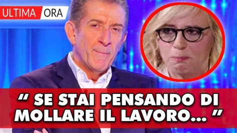 Ezio Greggio Scrive Una Lettera Commovente A Maria De Filippi Se Stai