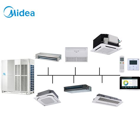 Midea 26HP Refrigerant Cooling PCB Air Cooler Vrf Commercial Air