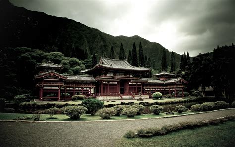 Japanese Temple Widescreen wallpaper | architecture | Wallpaper Better