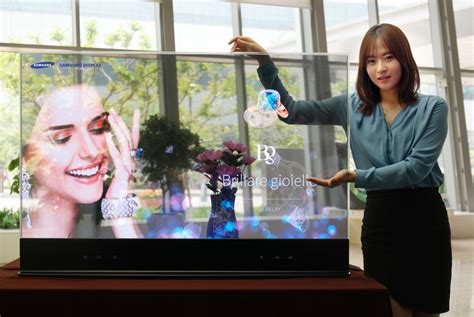 Samsung Announces Two New Oled Displays A Transparent Display And A