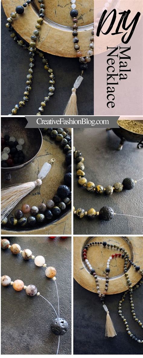 Diy Crystal Mala Beads For Goal Setting Meditation Creative Fashion