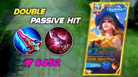 GUINEVERE NEW DOBLE PASSIVE 1 SHOT BUILD AUTO DELETE ENEMY