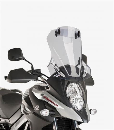 Cúpula Puig Touring con Visera Suzuki DL650 XT V Strom Ahumado 9440H