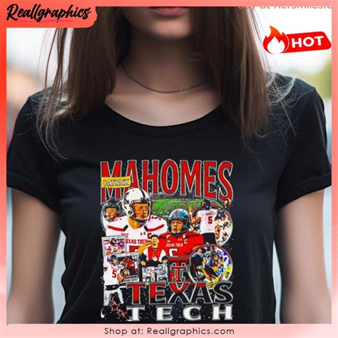 Patrick Mahomes Texas Tech Retro Shirt - Reallgraphics