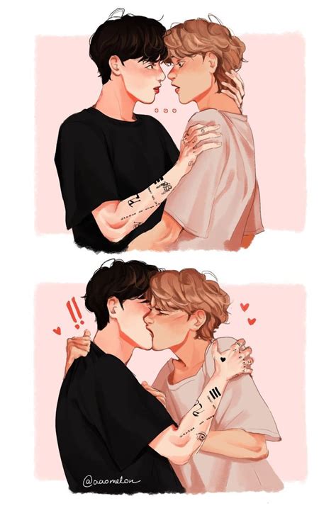 Pin By On Draw Vkook Fanart Taekook Vkook