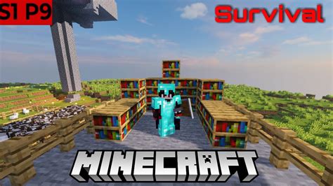 MINECRAFT SURVIVAL WORLD S1 P9 I MACK ENCHENTED TABEL YouTube