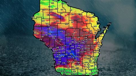 Soaked In The Southwest National Weather Service Releases Rainfall