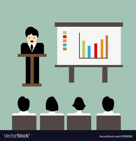 Business meeting background Royalty Free Vector Image