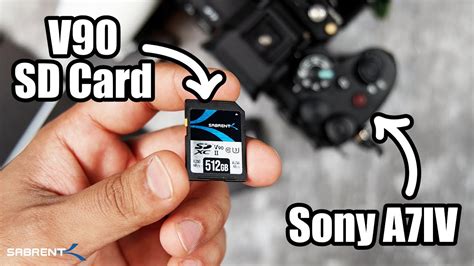 Sony A Iv Memory Card Test Sabrent Rocket V Cards Tested Youtube