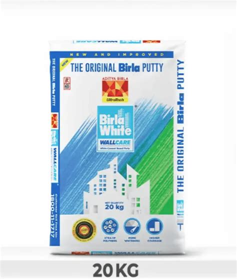 Birla White Wall Putty In Chennai 40 KG At Rs 500 Bag In Chennai ID