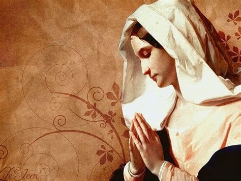 Blessed Virgin Mary Mother Mary Praying Hd Wallpaper Pxfuel