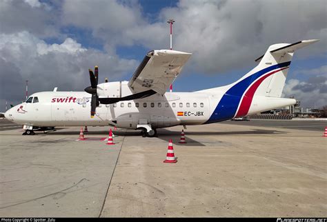 Ec Jbx Swiftair Atr F Photo By Daniel Veronesi Rome Aviation