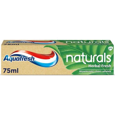 Aquafresh Naturals Herbal Fresh Ml Pasta Do Z B W Niskie Ceny I