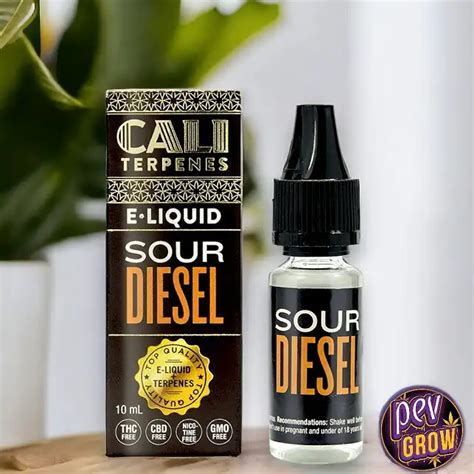 Líquido Vaper Sour Diesel Compra E Liquid Sour Diesel Cali Terpenes PEV