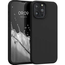 KWmobile Hard Rubber Case Θήκη Σιλικόνης 55881 01 Black iPhone 13