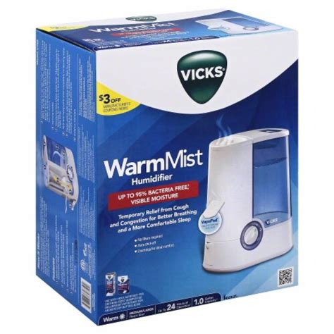 Vicks Warm Mist Humidifier 1 Ct Ralphs