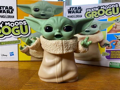 Video Unboxing Hasbros Mixin Moods Grogu Toy From Star Wars The