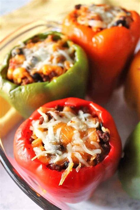 Stuffed Peppers With Ground Beef Simply Happenings