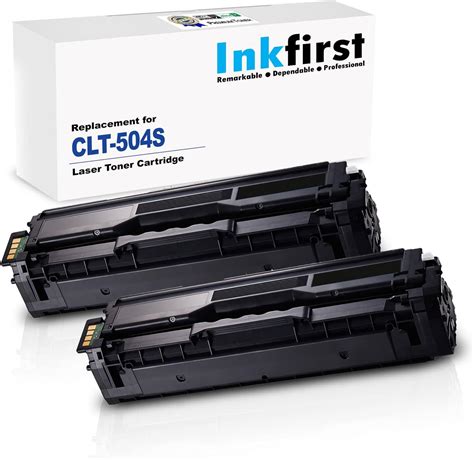 Inkfirst Lot de 2 cartouches de toner reconditionnées pour Samsung CLP